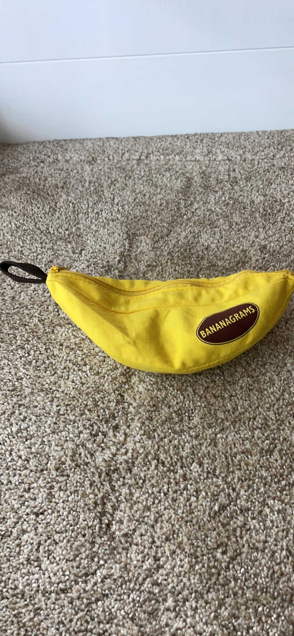 Bananagrams Classic Word Game, 144 Tiles in Banana Pouch, Travel Game customer photo 2