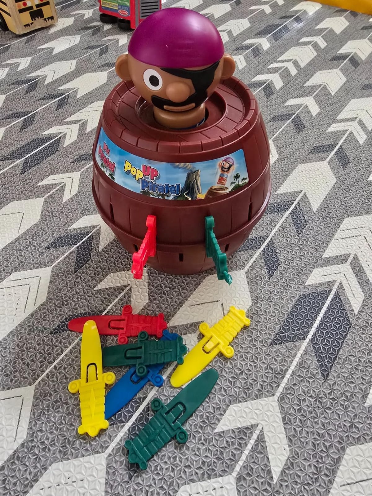 TOMY Pop Up Pirate Family Action Game - 2-4 Players - Ages 4 Years+ customer photo 2
