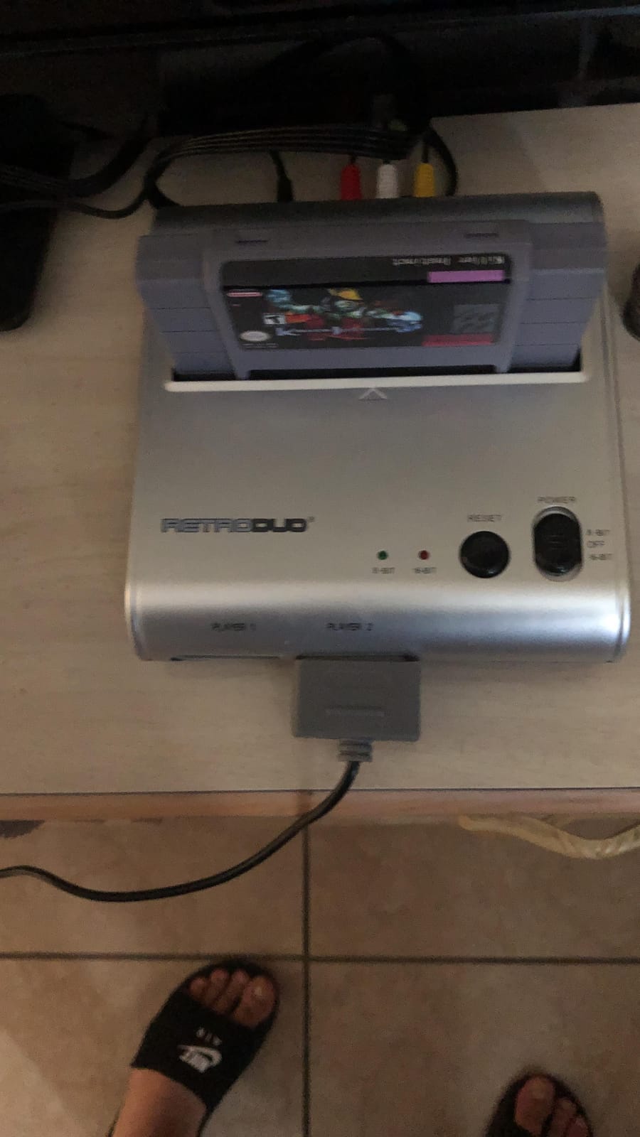 Retro-Bit Retro Duo 2 in 1 Console System - for Original NES/SNES - Black customer photo 2