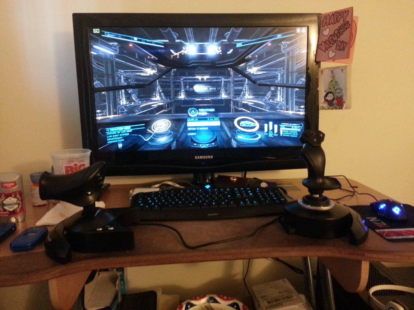 Thrustmaster T-Flight Hotas X USB Flight Sim Stick & Throttle - PC customer photo 2