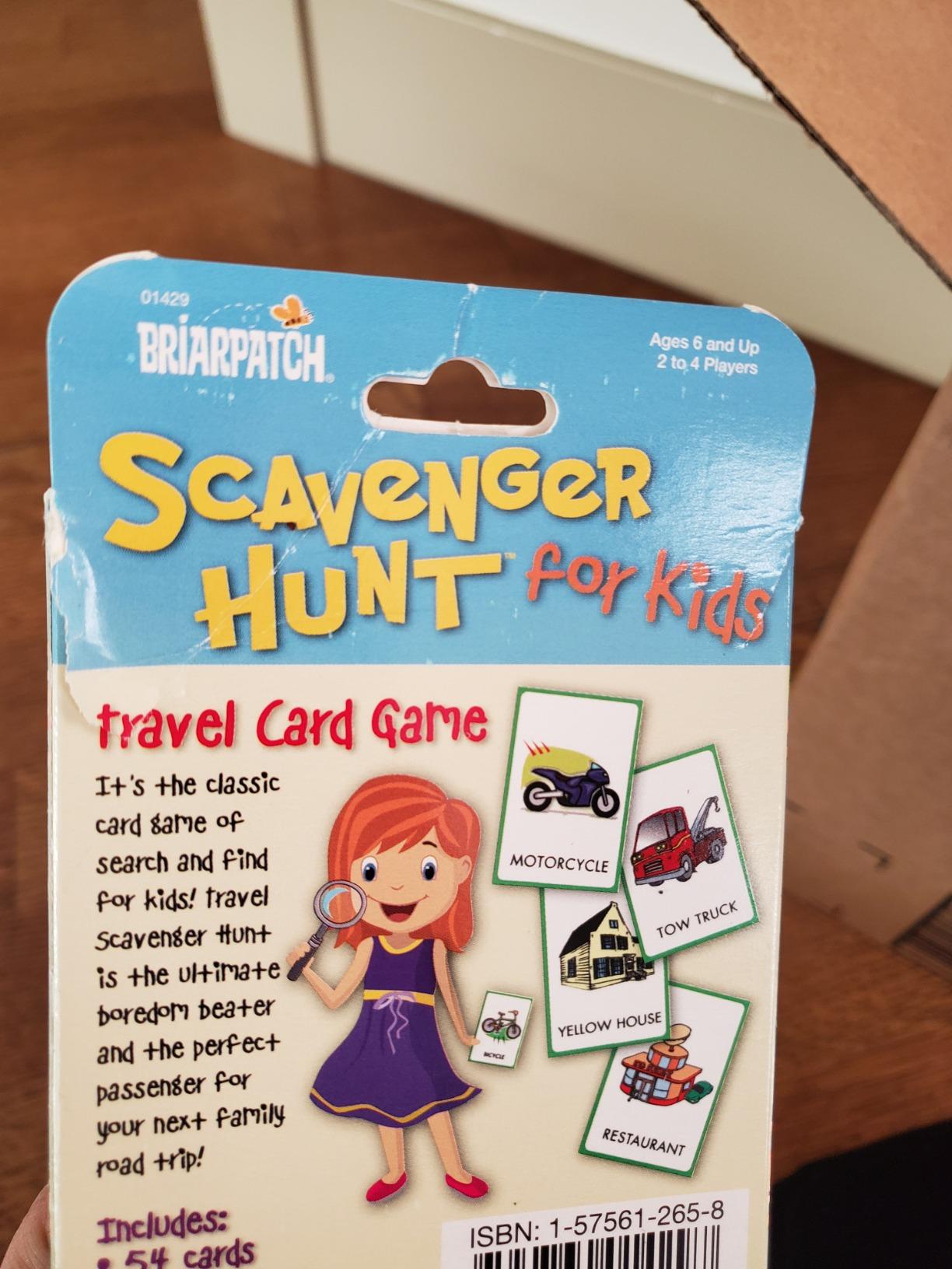 Briarpatch Travel Scavenger Hunt Card Game for Kids, Activities for Family Vacations, Road Trips and Car Rides, Ages 6 and Up customer photo 1