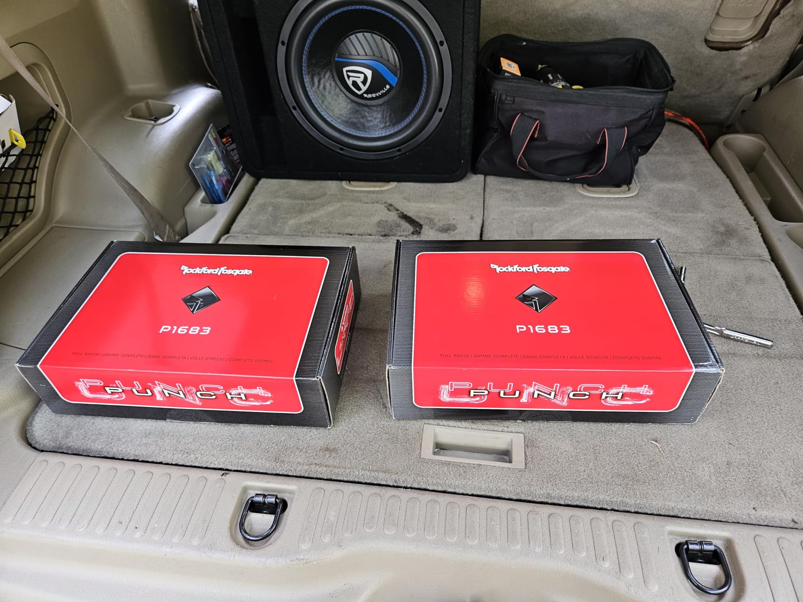 Rockford Fosgate P1683 Punch 6x8 3-Way Coaxial Full Range Speakers (Pair) customer photo 1