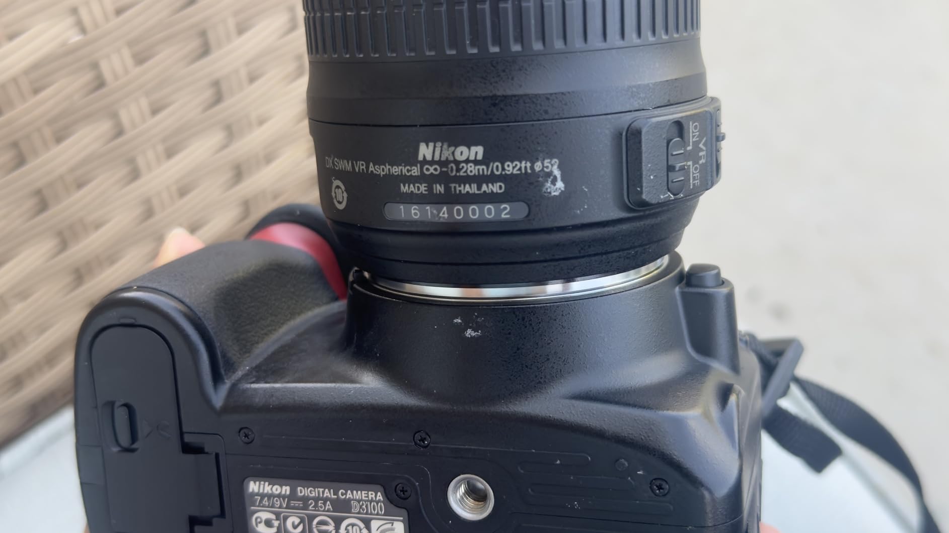 Nikon D3100 14.2MP Digital SLR Camera with 18-55mm f/3.5-5.6 Auto Focus-S DX VR Nikkor Zoom Lens - International Version (No Warranty) customer photo 1