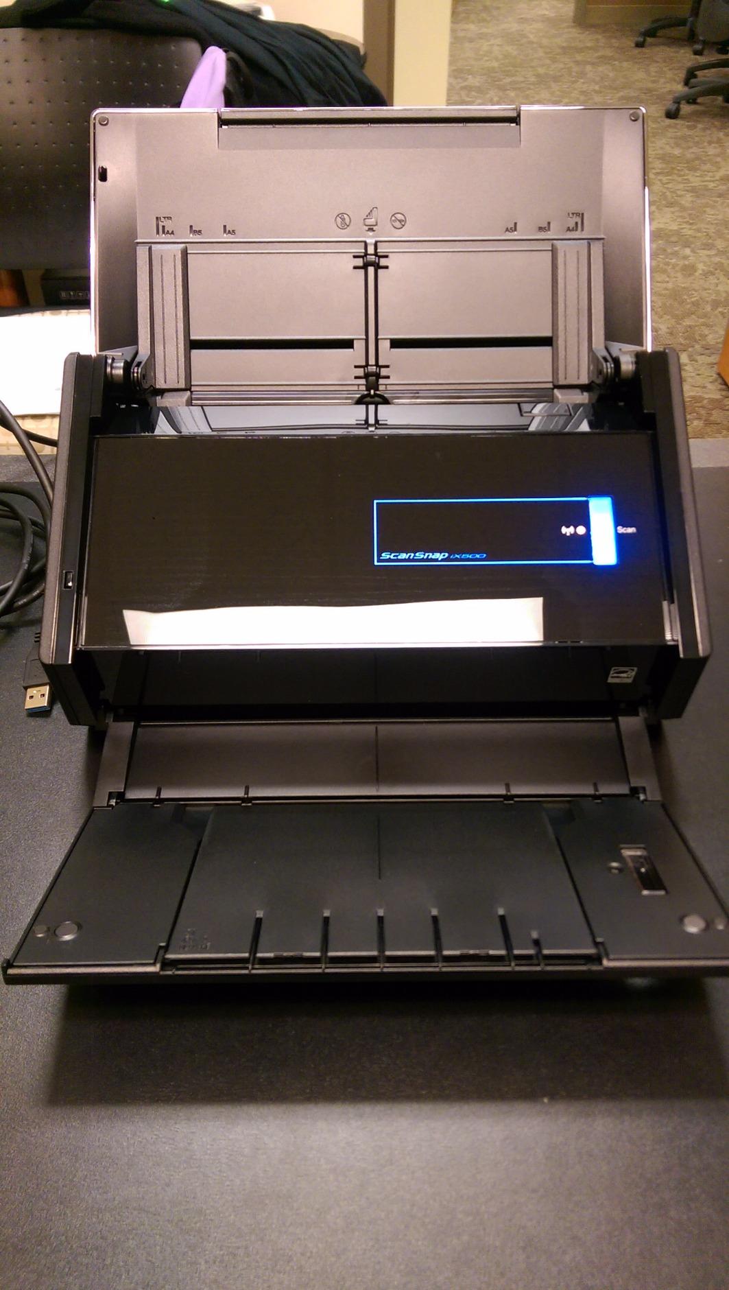Fujitsu ScanSnap iX500 Scanner for PC and Mac (PA03656-B005) customer photo 1
