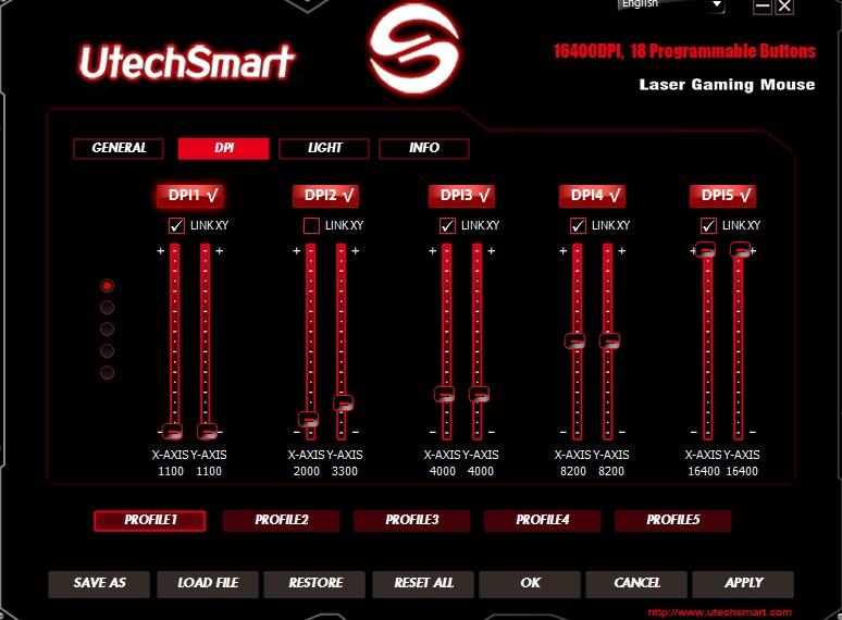 UtechSmart Venus Pro Wired MMO Gaming Mouse - 16400 DPI RGB customer photo 1