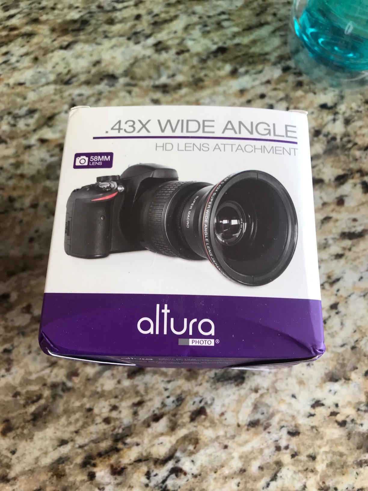 Altura Photo 52mm Wide Angle Lens with Macro for Nikon DSLR Cameras customer photo 1