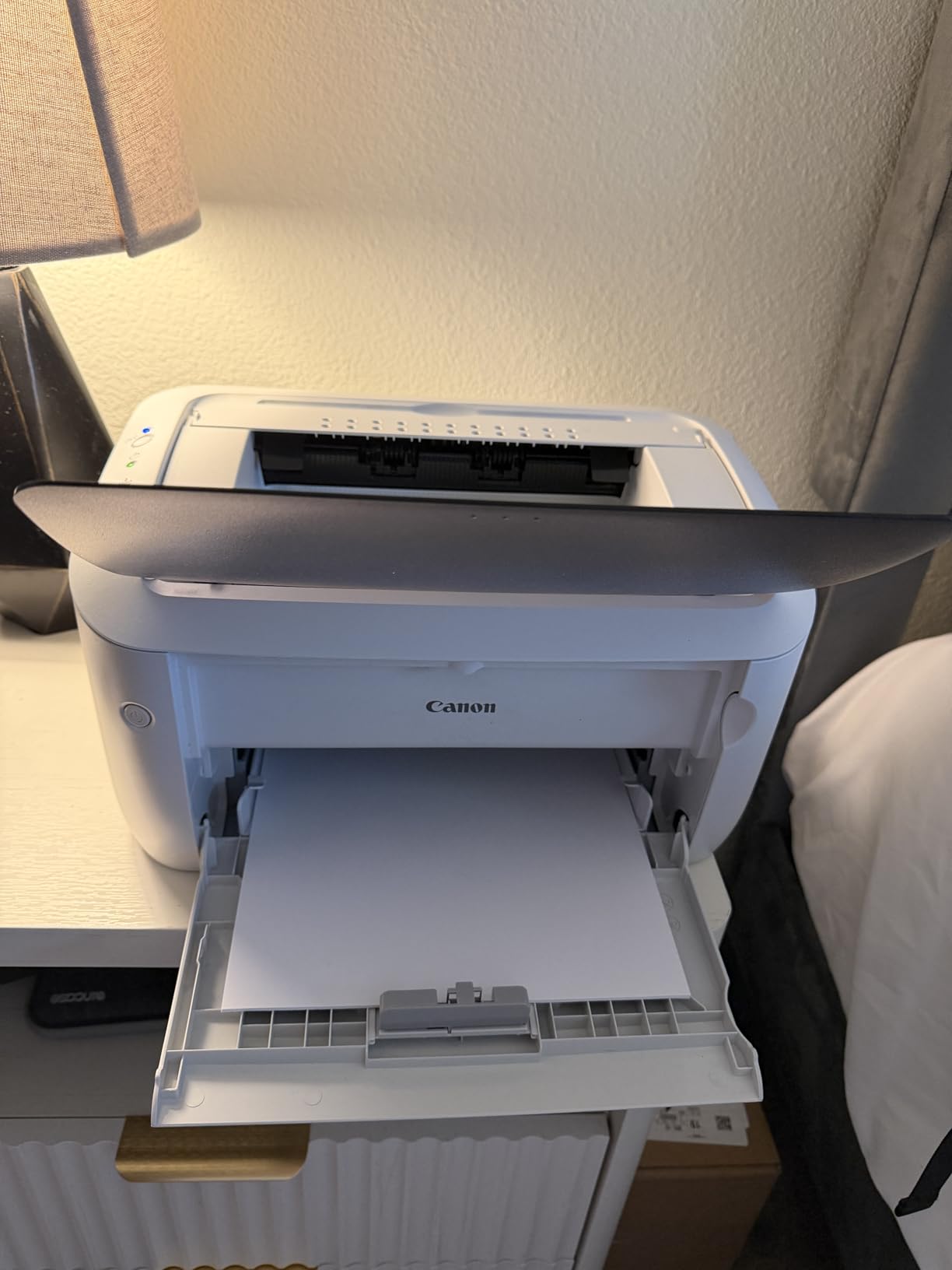 Canon imageCLASS LBP6030w - Monochrome Single-Function Wireless Compact Wireless Laser Printer, 1 Year Limited Warranty, 19 PPM, White - Print Only customer photo 1