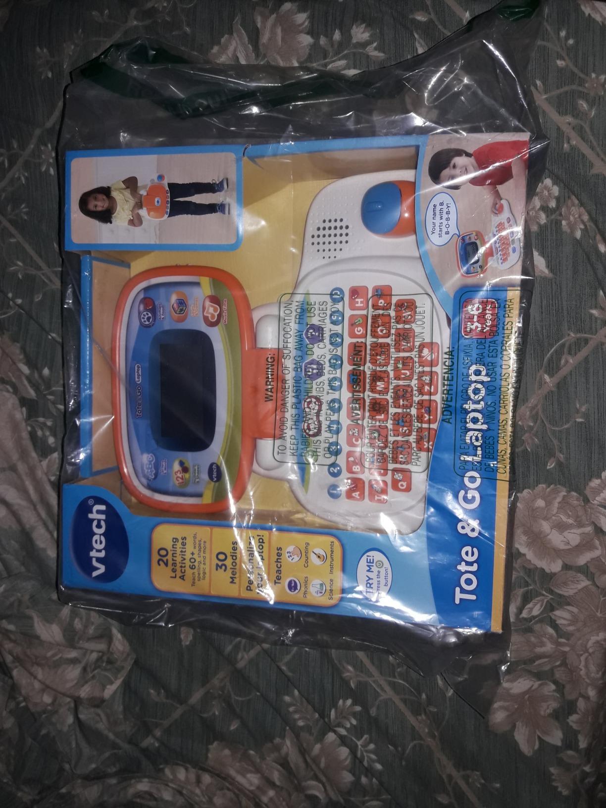VTech Tote and Go Laptop, Orange customer photo 1