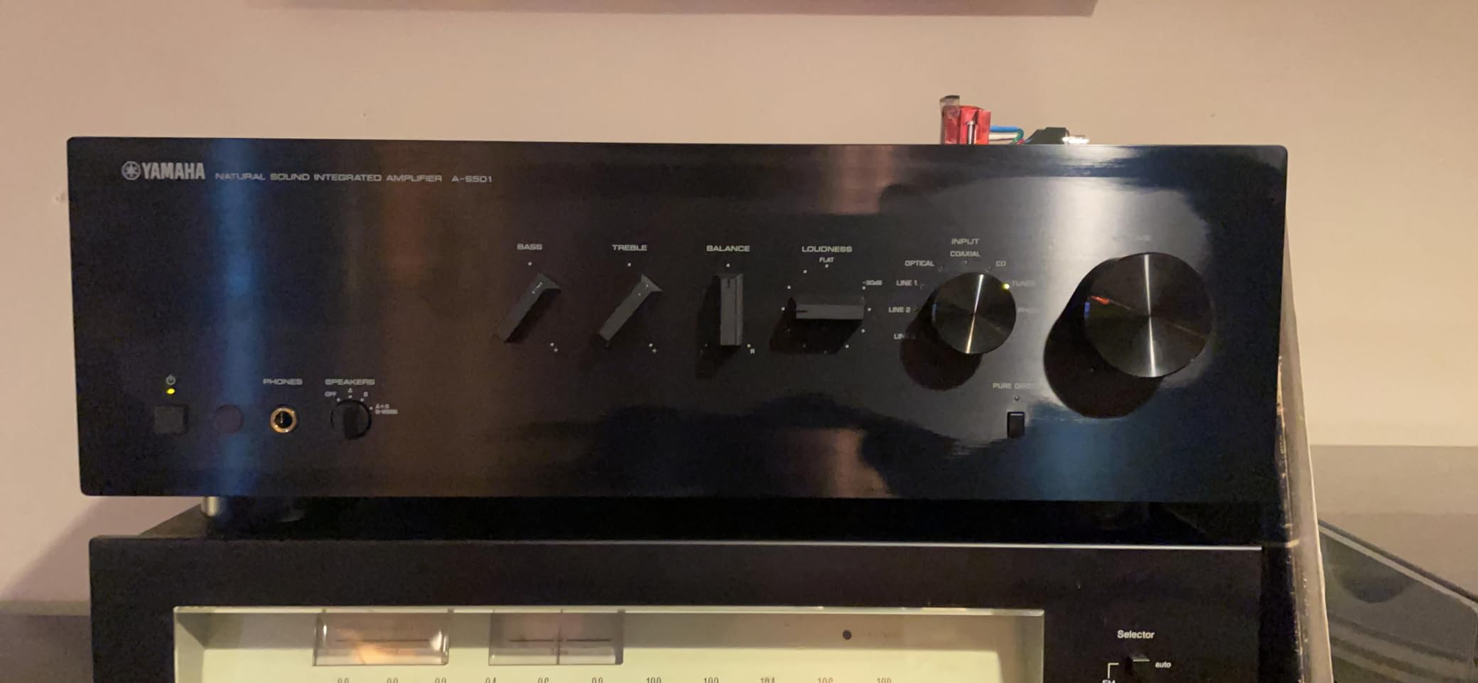 YAMAHA A-S701SL Natural Sound Integrated Stereo Amplifier (Silver) customer photo 1