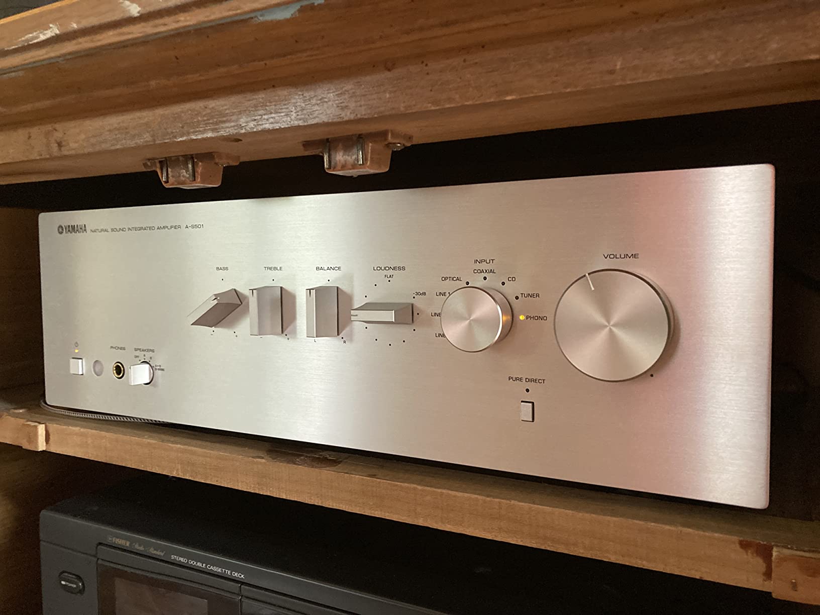 YAMAHA A-S701SL Natural Sound Integrated Stereo Amplifier (Silver) customer photo 2