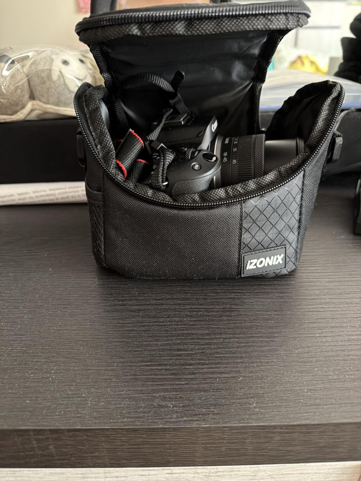 Large Padded Camera Bag with Shoulder Strap – DSLR & Mirrorless Camera Carrying Bag, Lightweight Protective Crossbody Camera Bag customer photo 2