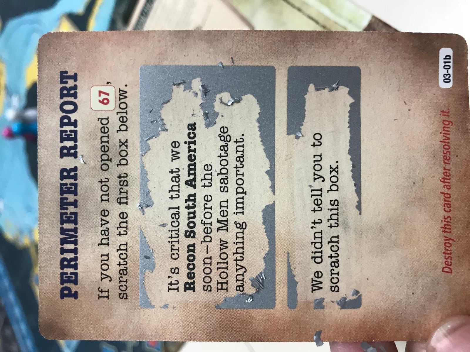 Pandemic Legacy Season 1 Board Game (Blue) - Epic Year-Long Battle Against Deadly Diseases! Cooperative Strategy Game for Family Game Night, Ages 13+, 2-4 Players, 1 Hr Playtime, Made by Z-Man Games customer photo 1