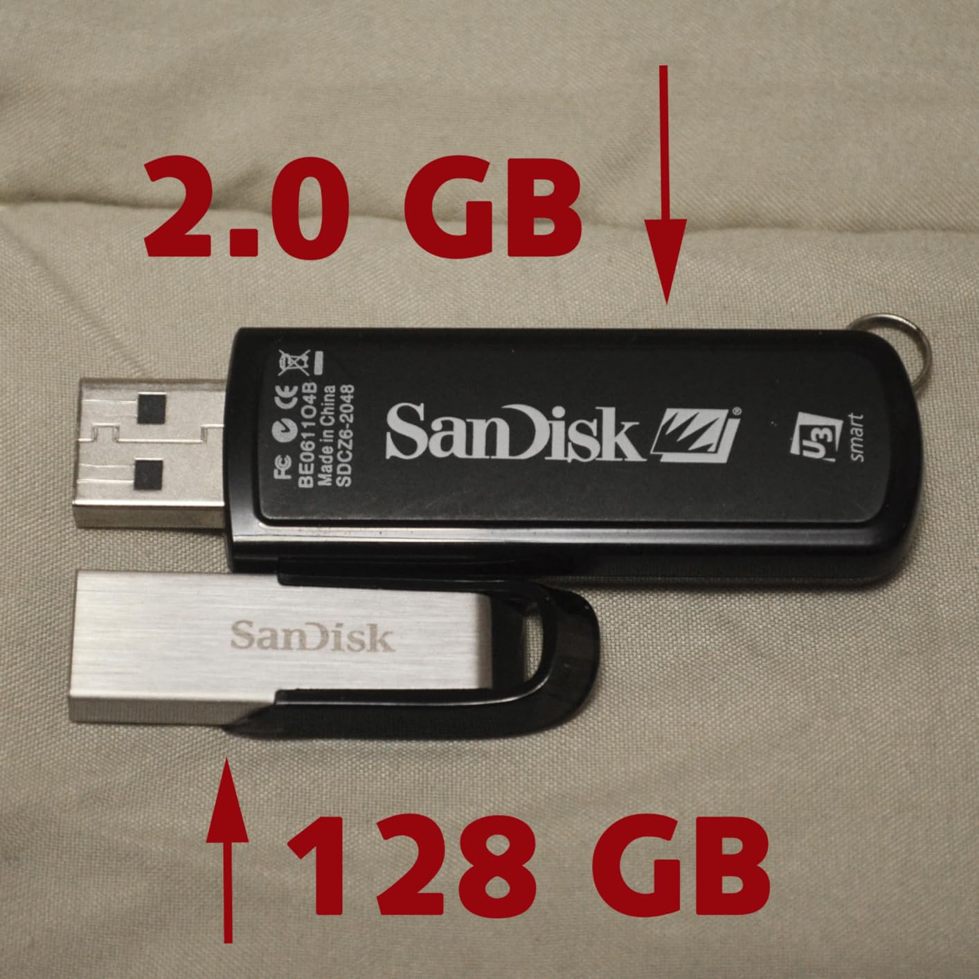 SANDISK 128GB Ultra Flair USB 3.0 Flash Drive, SDCZ73-128G-G46, Black customer photo 2
