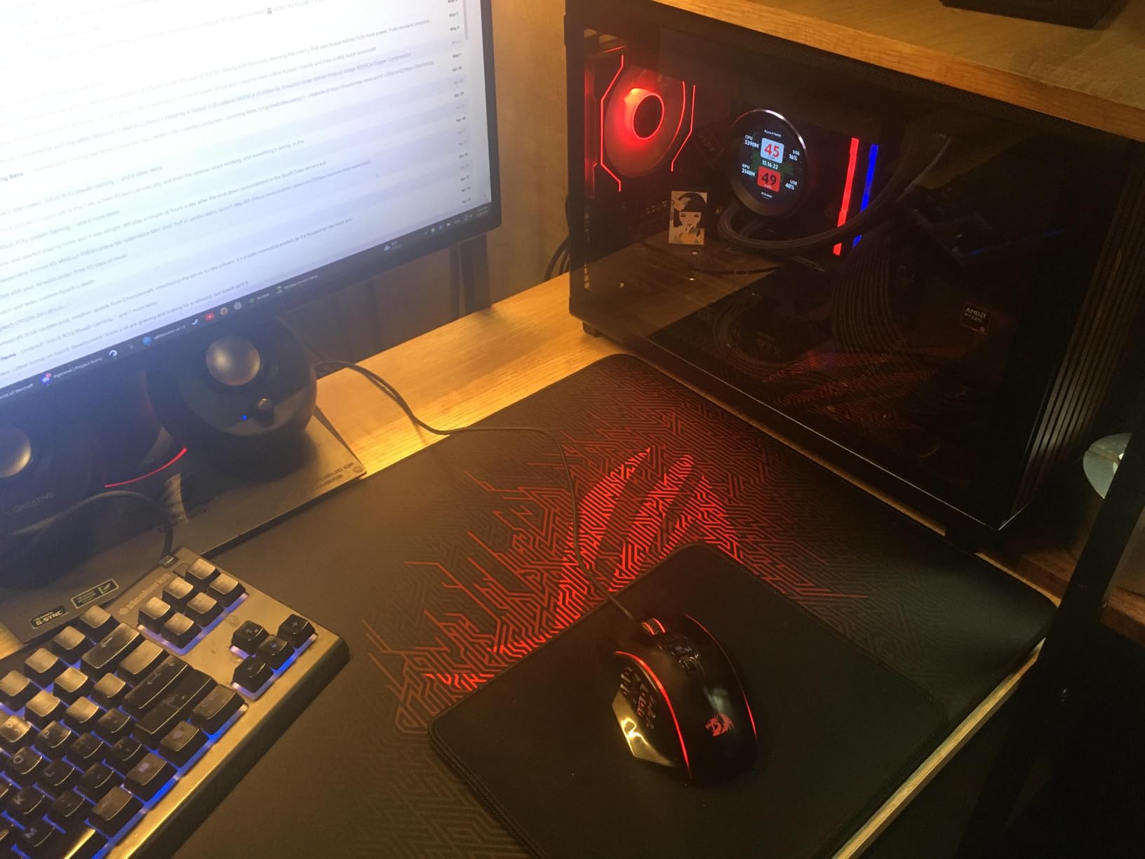 ASUS ROG Sheath Gaming Mouse Pad, Extra-Large customer photo 1