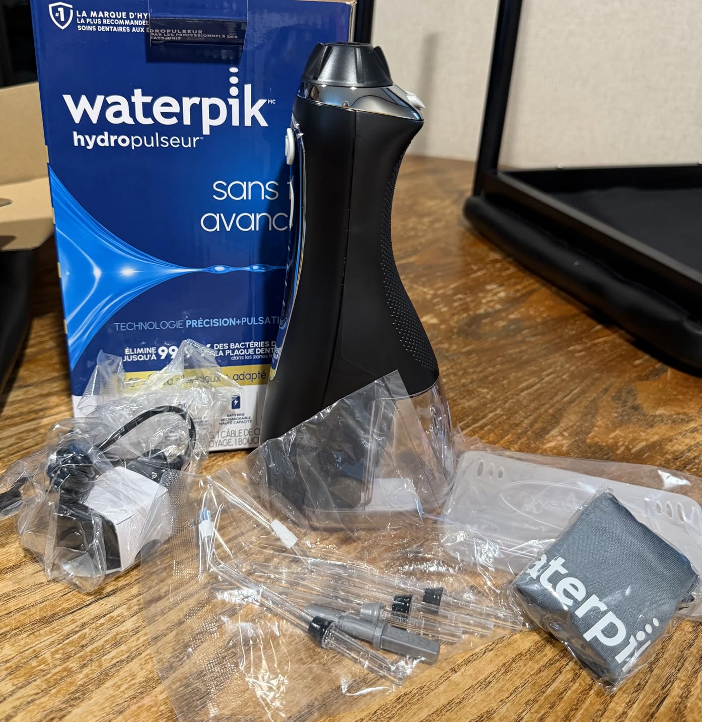 Waterpik Cordless Advanced Portable Water Flosser, Rechargeable, White customer photo 2