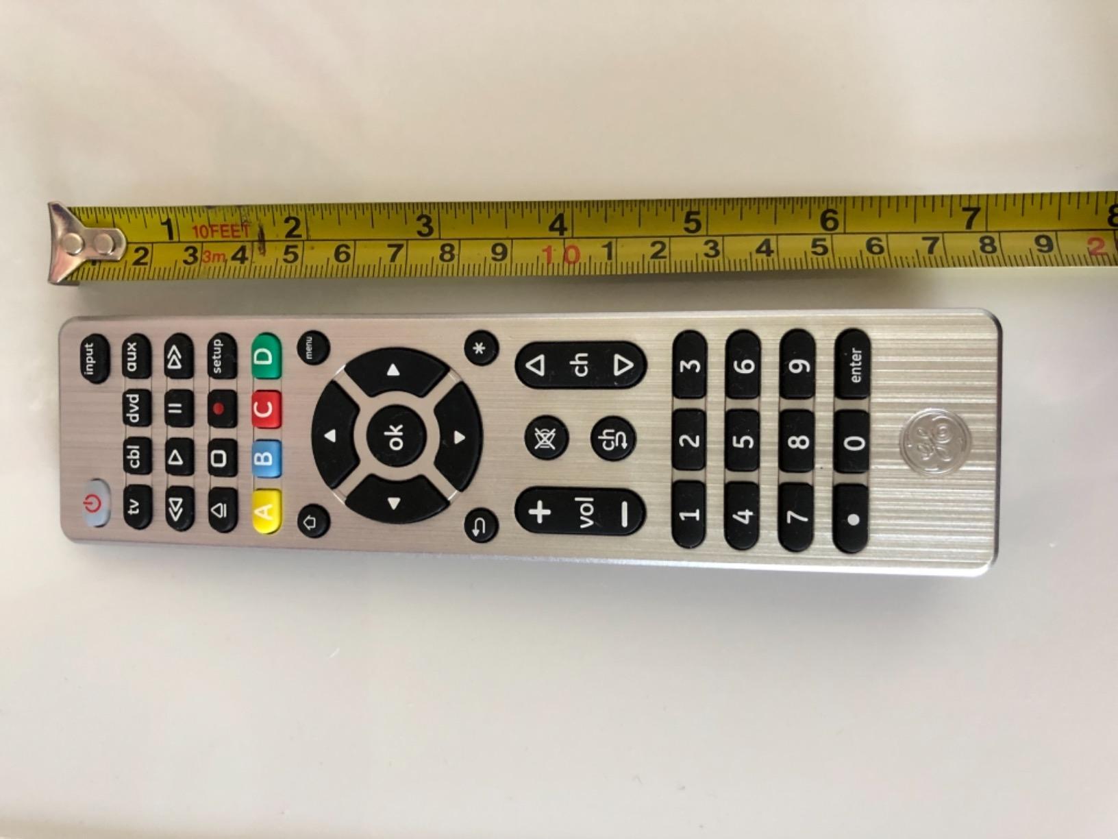 GE Universal Remote Control for Samsung LG RokuTV Vizio Sony Philips Sharp customer photo 1
