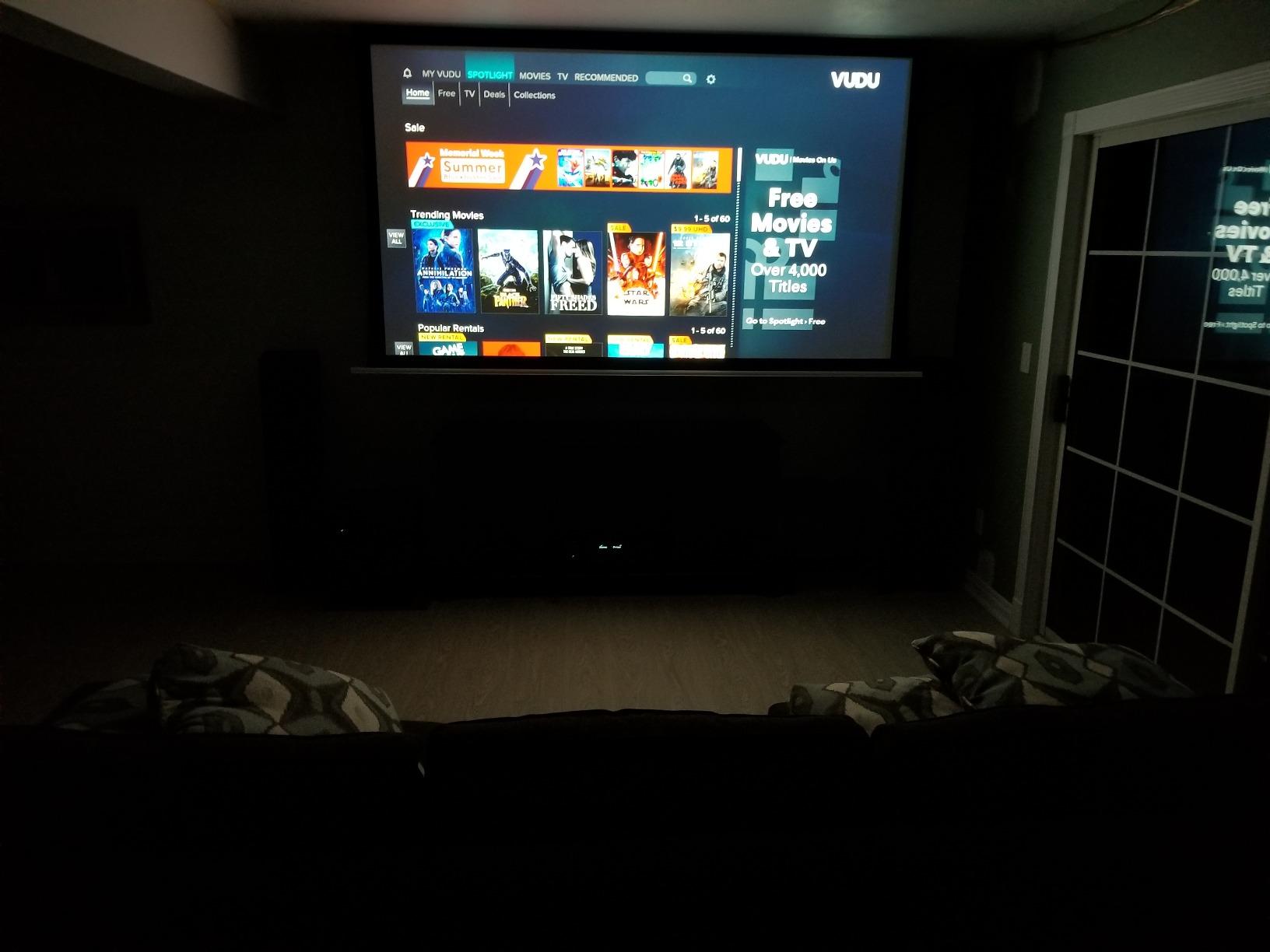 Elite Screens Evanesce Tab-Tension B 92
