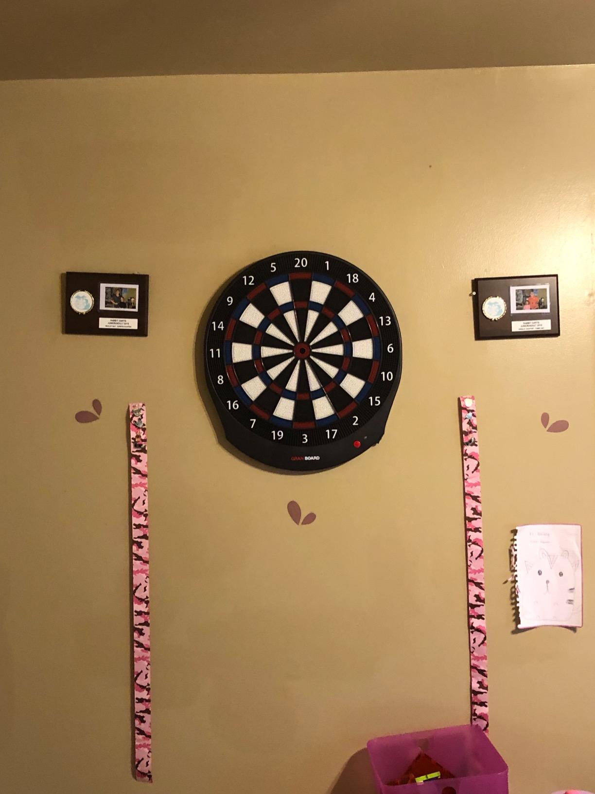 GRANBOARD Dash Blue - Electronic Dartboard customer photo 1