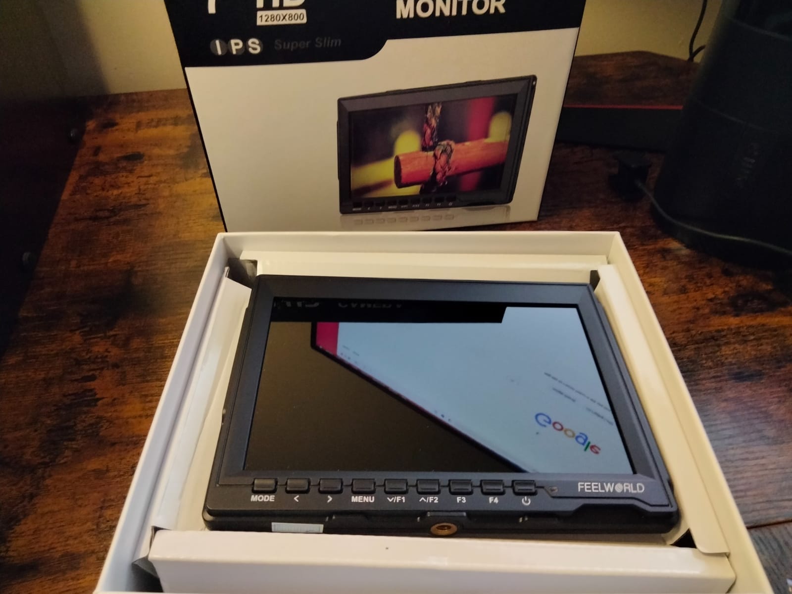 FEELWORLD FW759 PRO 7 Inch 400nit Touchscreen Field DSLR Camera Monitor customer photo 1
