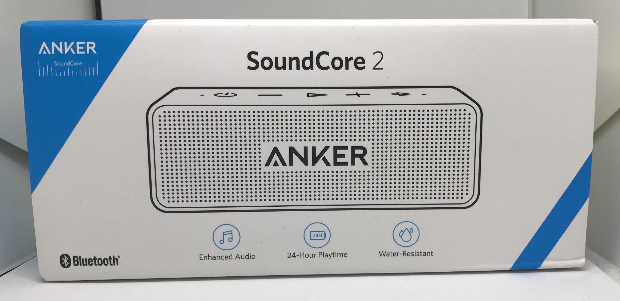 Anker soundcore 2 Portable Bluetooth Speaker, Stereo Sound, IPX7 customer photo 2
