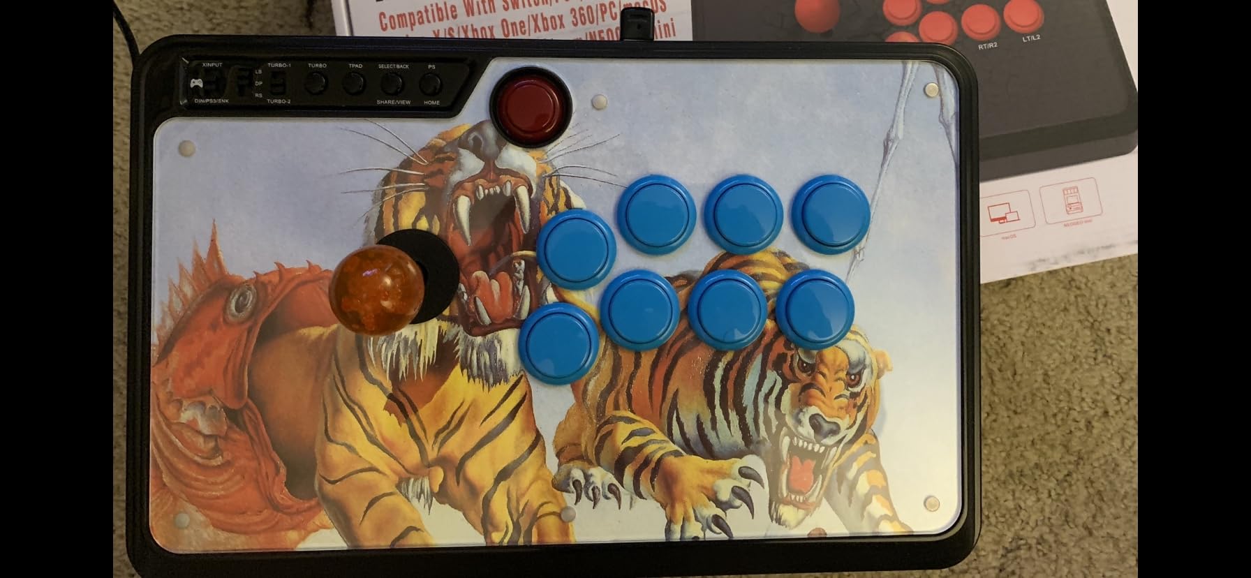 MAYFLASH F500 Arcade FightStick PS5 Fighting Stick joystick and MAGICBOOTS-S5 Bundle Compatible with PS5, Xbox Series S/X, PS4,PS3, Xbox One, Xbox 360, PC, Switch/Switch 2 and more customer photo 2
