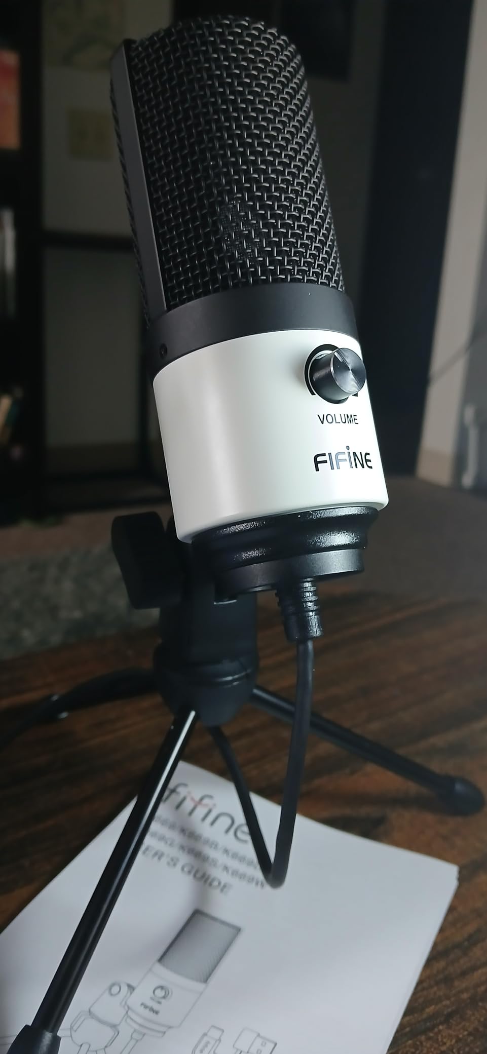 FIFINE K669B USB Microphone, Condenser Recording Mic for Vocals, Meeting customer photo 2