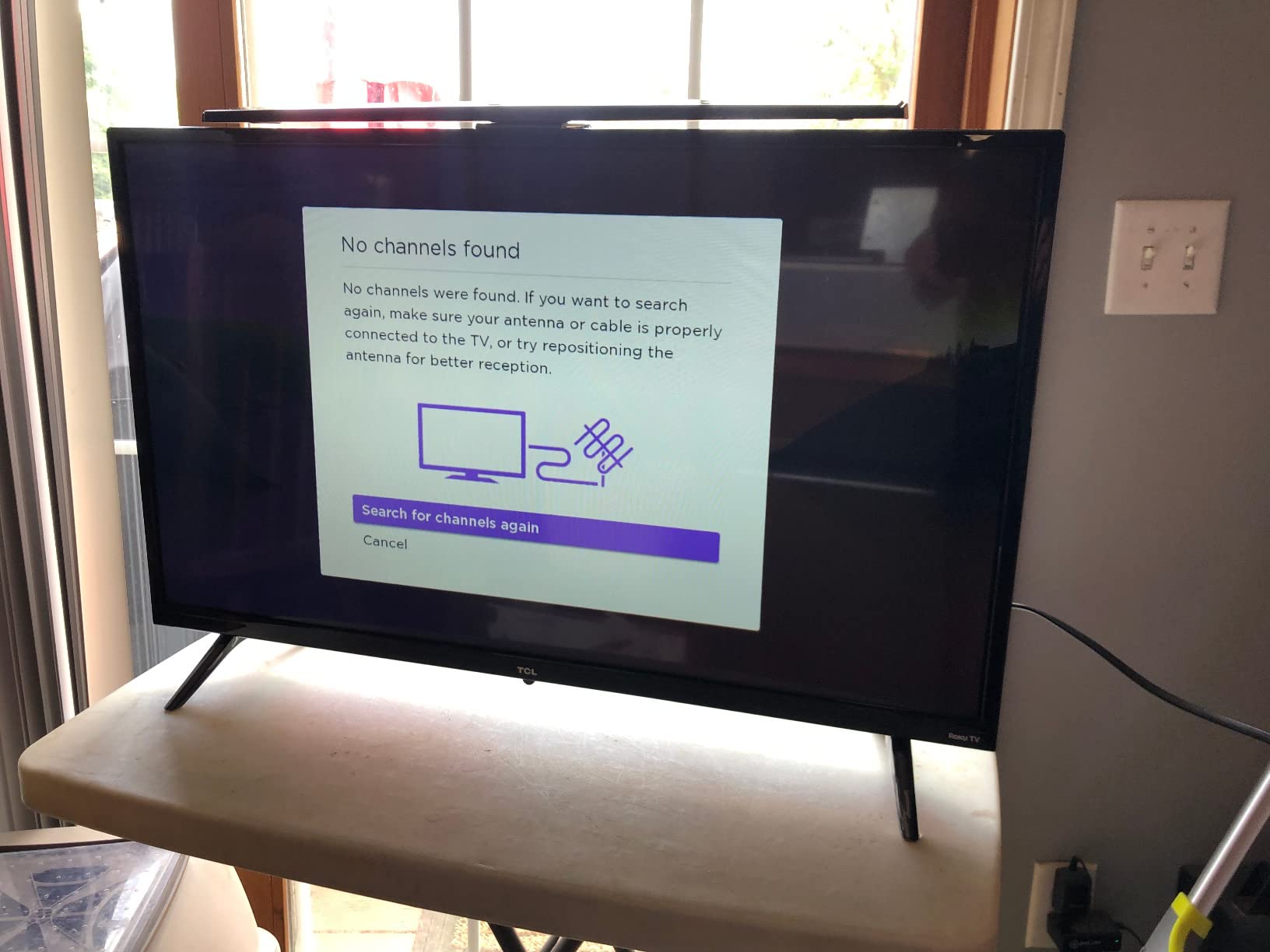 GE Hover Amplified HD Digital TV Antenna, Easy Mount on Top Design customer photo 1
