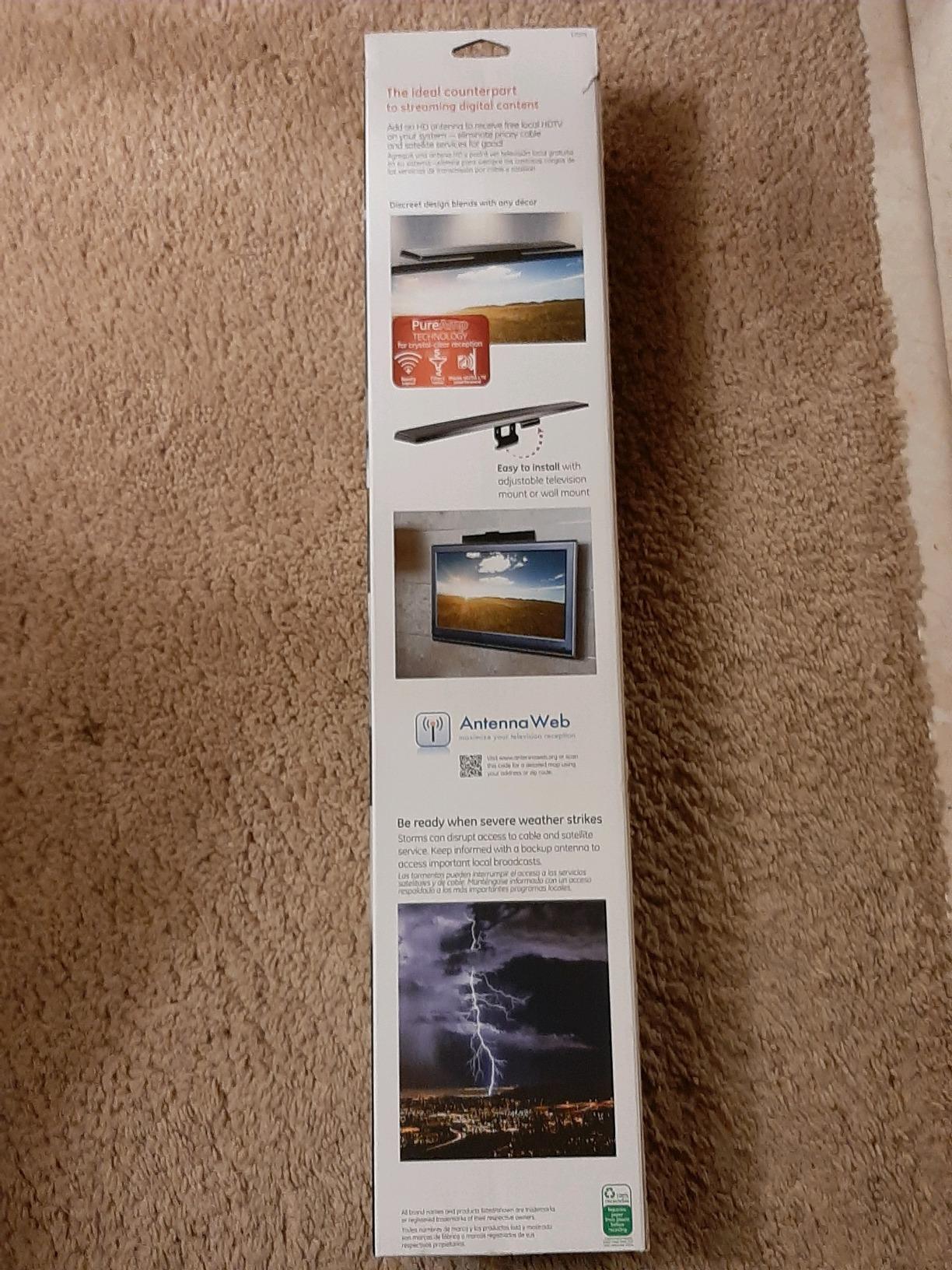 GE Hover Amplified HD Digital TV Antenna, Easy Mount on Top Design customer photo 2
