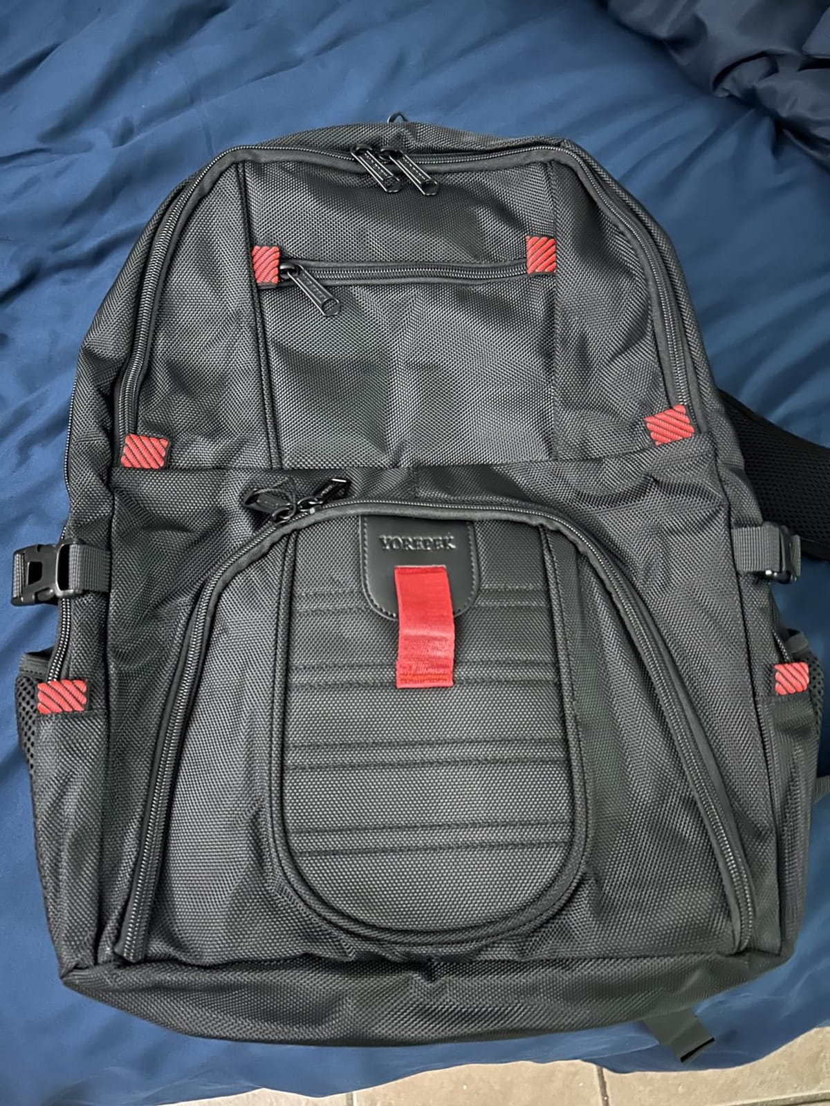 YOREPEK Large Laptop Backpack for Men, Heavy Duty Travel Backpack customer photo 2