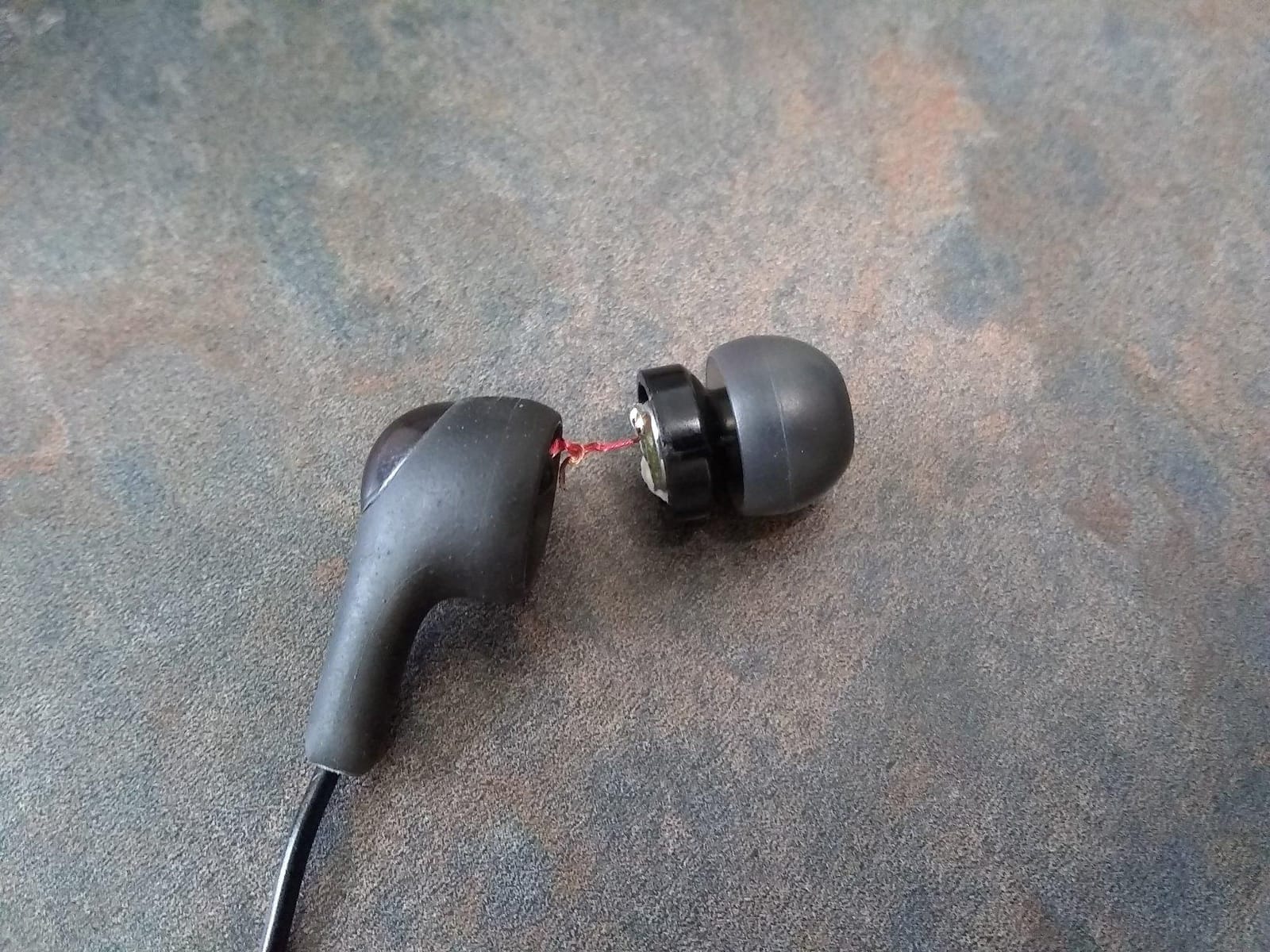 JVC Gumy in Ear Earbud Headphones, Powerful Sound, Comfortable and Secure Fit, Silicone Ear Pieces - HAFX7B Black, Small customer photo 1