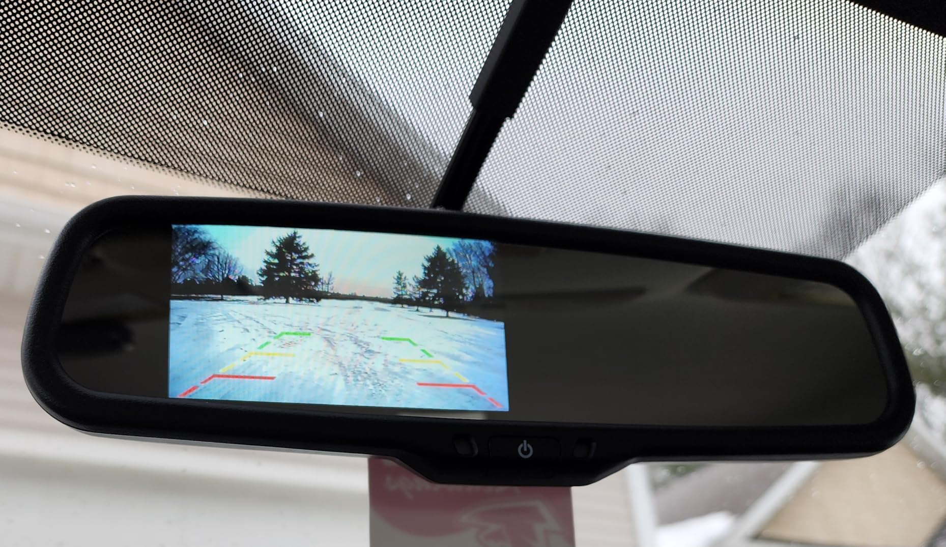 AUTO-VOX OEM Rear View Mirror Camera with 4.3” Monitor: Super Night Vision customer photo 2