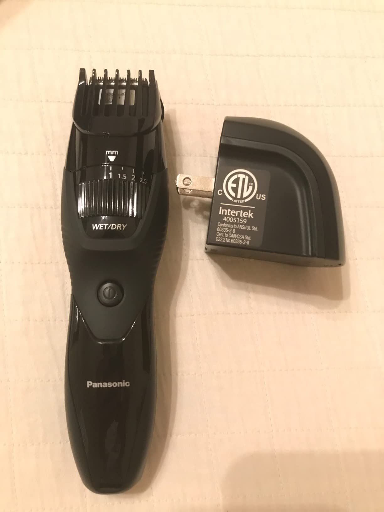 Panasonic Beard Trimmer for Men, Wet/Dry Facial Hair Trimmer with 19 Length customer photo 1