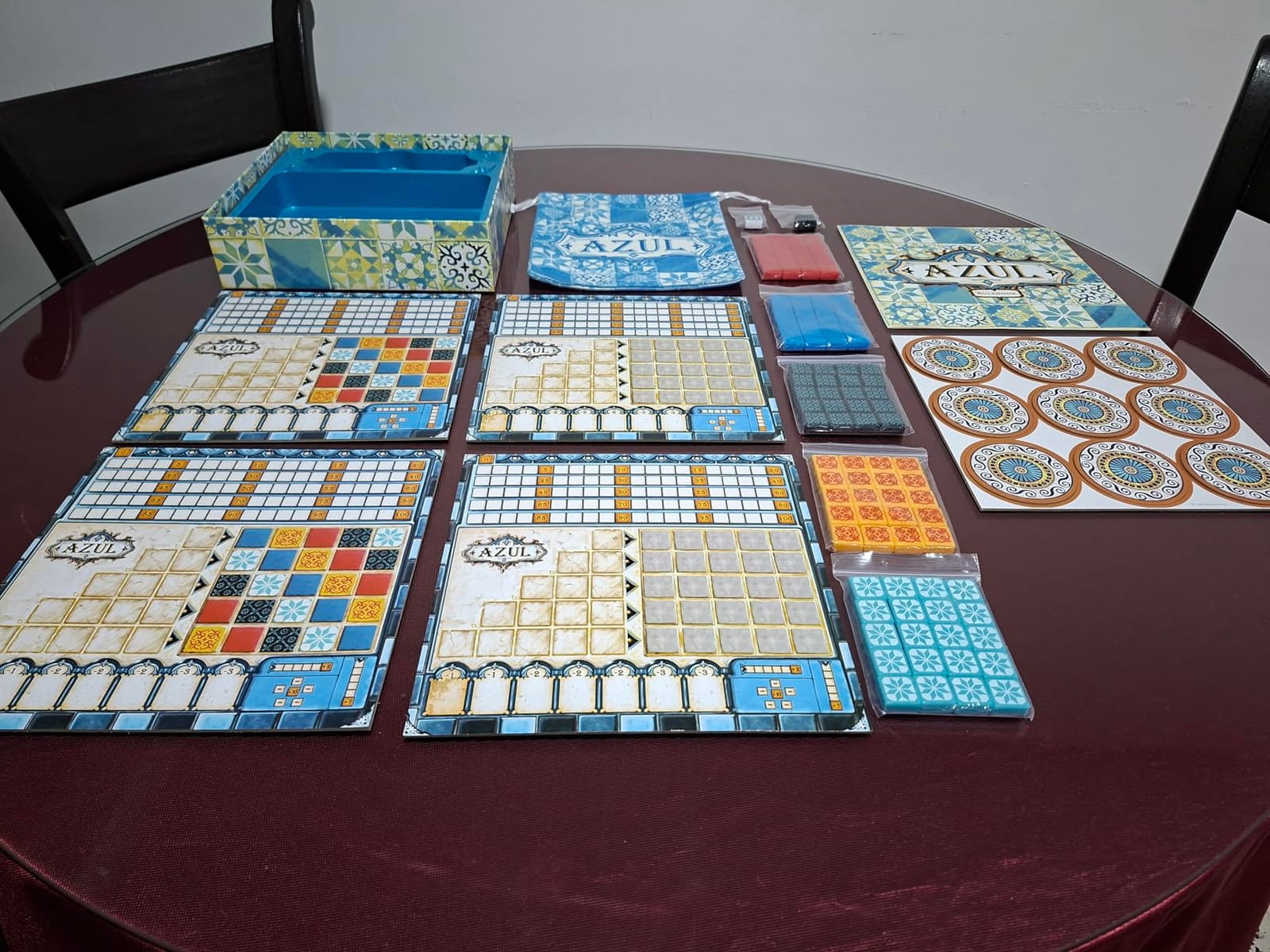 Azul Mosaic Tile-Placement Strategy Board Game, 2-4 Players, 30-45 Min customer photo 2