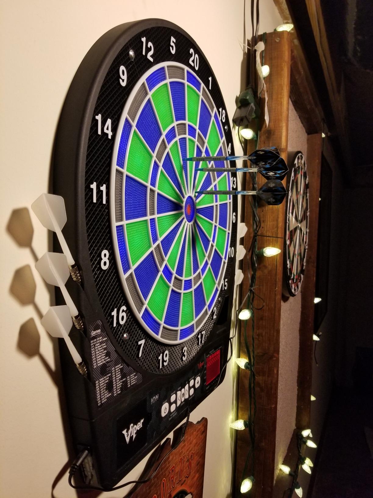 Viper by GLD Products Ion Illuminated Electronic Soft Tip Dart Board customer photo 1