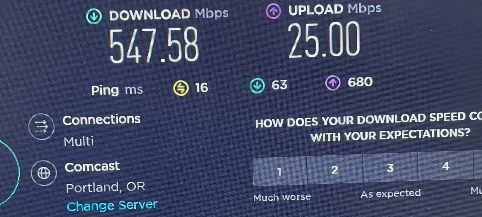 Motorola MG7700 Modem WiFi Router Combo with Power Boost | Approved by Comcast Xfinity, Cox and Spectrum | for Cable Plans Up to 800 Mbps | DOCSIS 3.0 + Gigabit Router customer photo 2