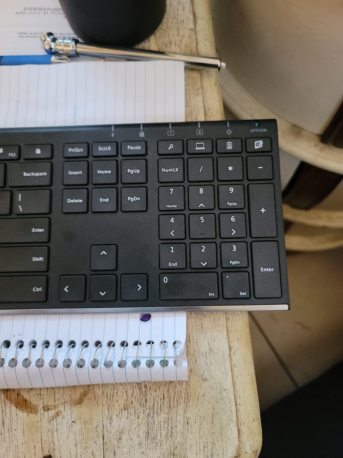 Arteck 2.4G USB Wireless Keyboard Full Size Keyboard for Computer/PC/Laptop customer photo 2