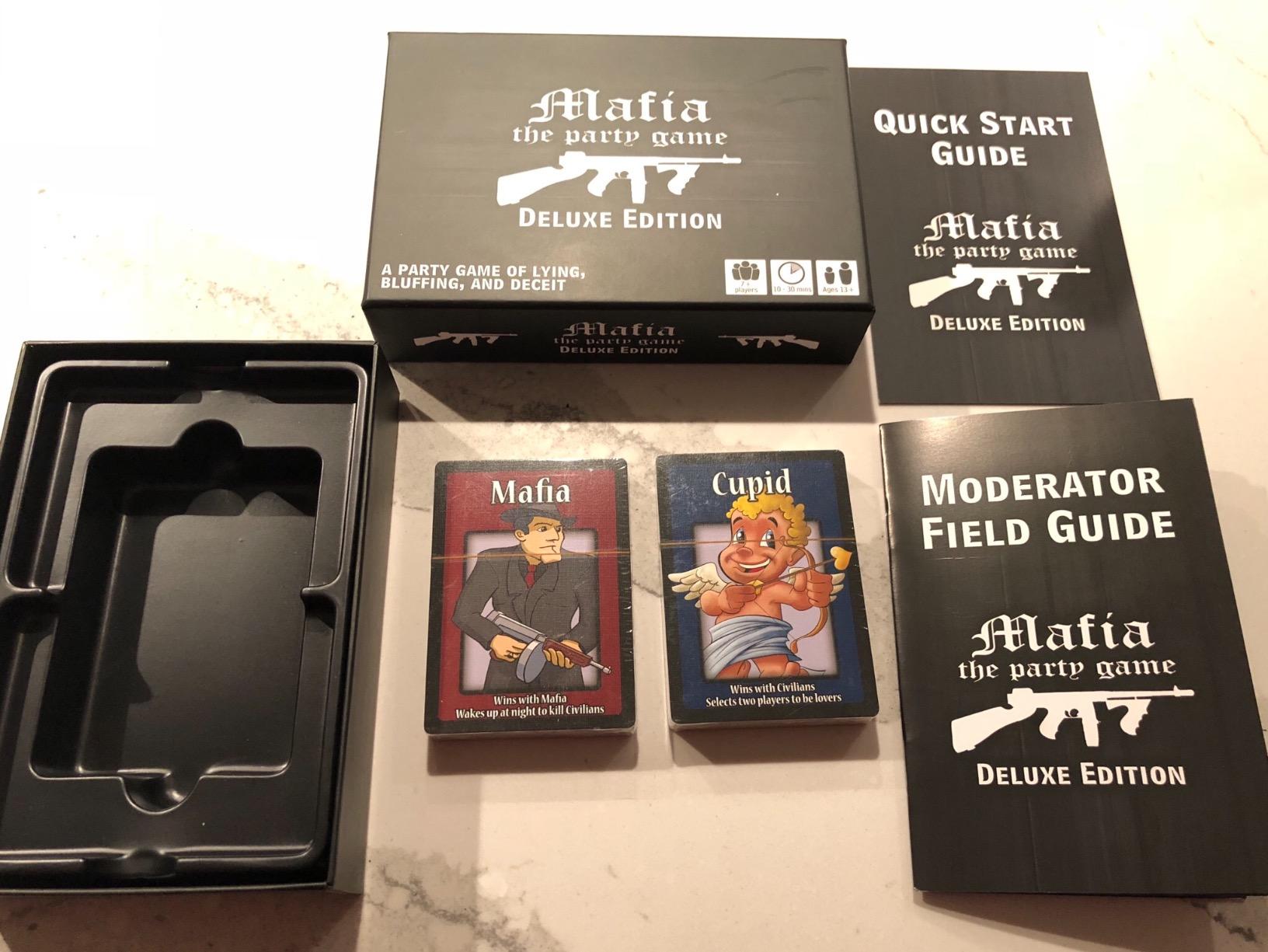 Mafia Party Game Deluxe Edition, for 7 to 30 Players, Ages 13+ customer photo 2