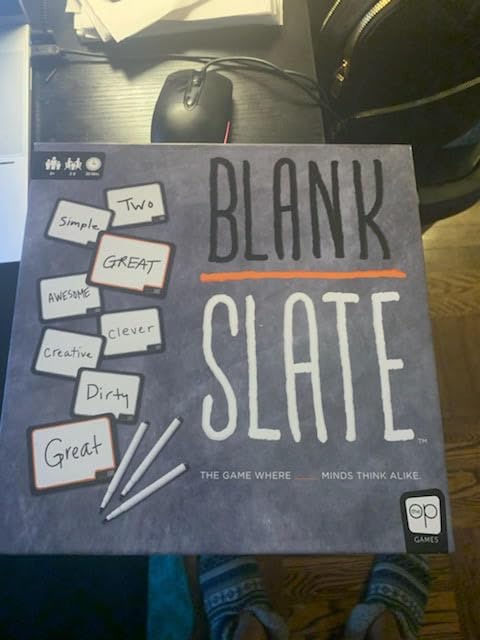 Blank Slate Board Game, A Party Game of Addicting Predictions customer photo 1