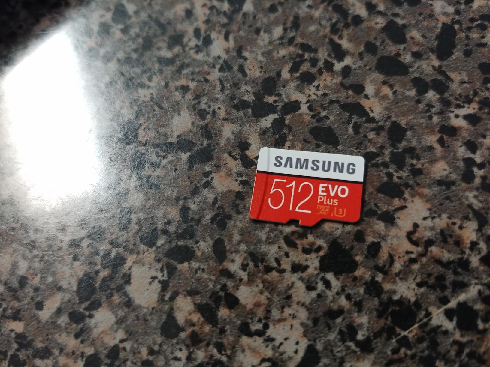 Samsung EVO Plus 512 GB microSDXC UHS-I U3 100 MB/s Full HD & 4K UHD Memory Card with Adapter (MB-MC512GA) customer photo 2