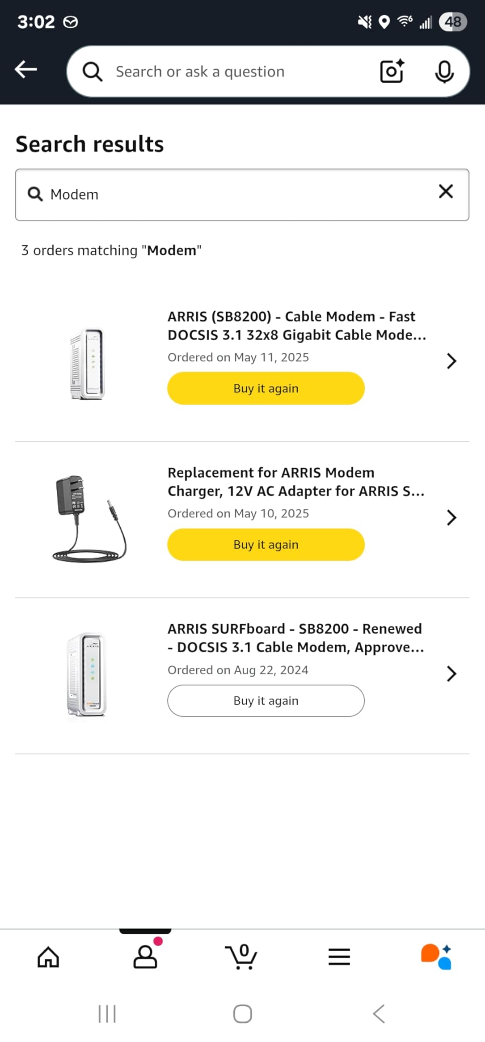 ARRIS (SB8200-RB) - Cable Modem - Fast DOCSIS 3.1 32x8 Gigabit Cable Modem , Approved for Comcast Xfinity, Cox, Charter Spectrum, & more | 1 Gbps Max Internet Speed, 4 OFDM Channels - Renewed customer photo 2