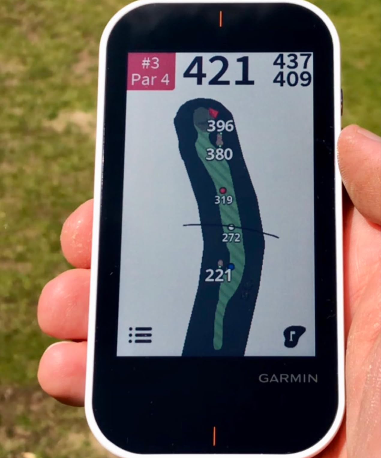 Garmin Approach G80, All-in-One Premium GPS Golf Handheld with Integrated Launch Monitor, 3.5