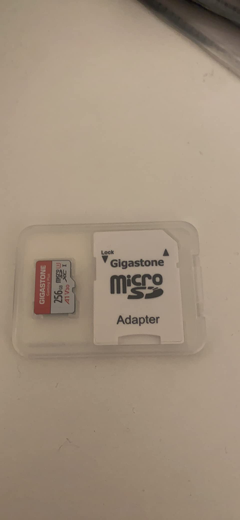 【for Switch 1 Only】 GIGASTONE 256GB Micro SD Card, Gaming Plus, MicroSDXC Memory Card for Nintendo-Switch 1, Steam Deck, 4K Video Recording, UHS-I A1 U3 V30 C10, up to 100MB/s, with Adapter customer photo 1