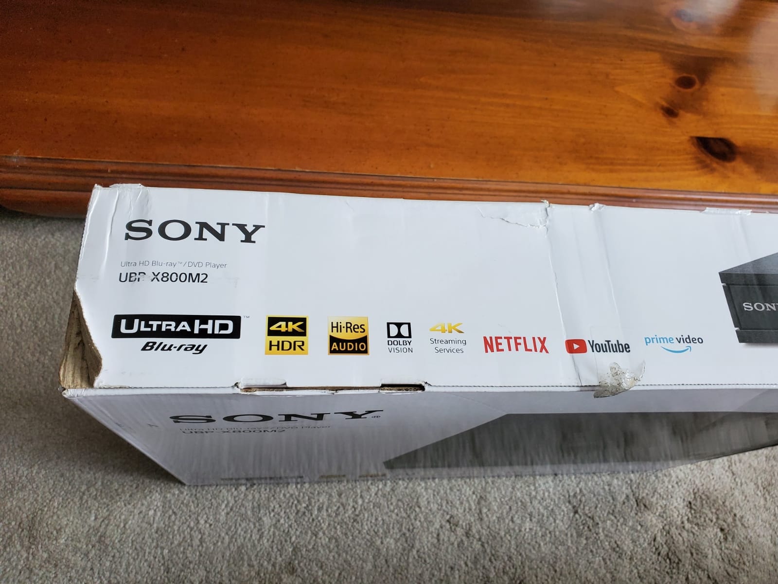 Sony UBP-X800M2 4K UHD Home Theater Streaming Blu-Ray Disc Player (UBPX800M2), Black customer photo 1