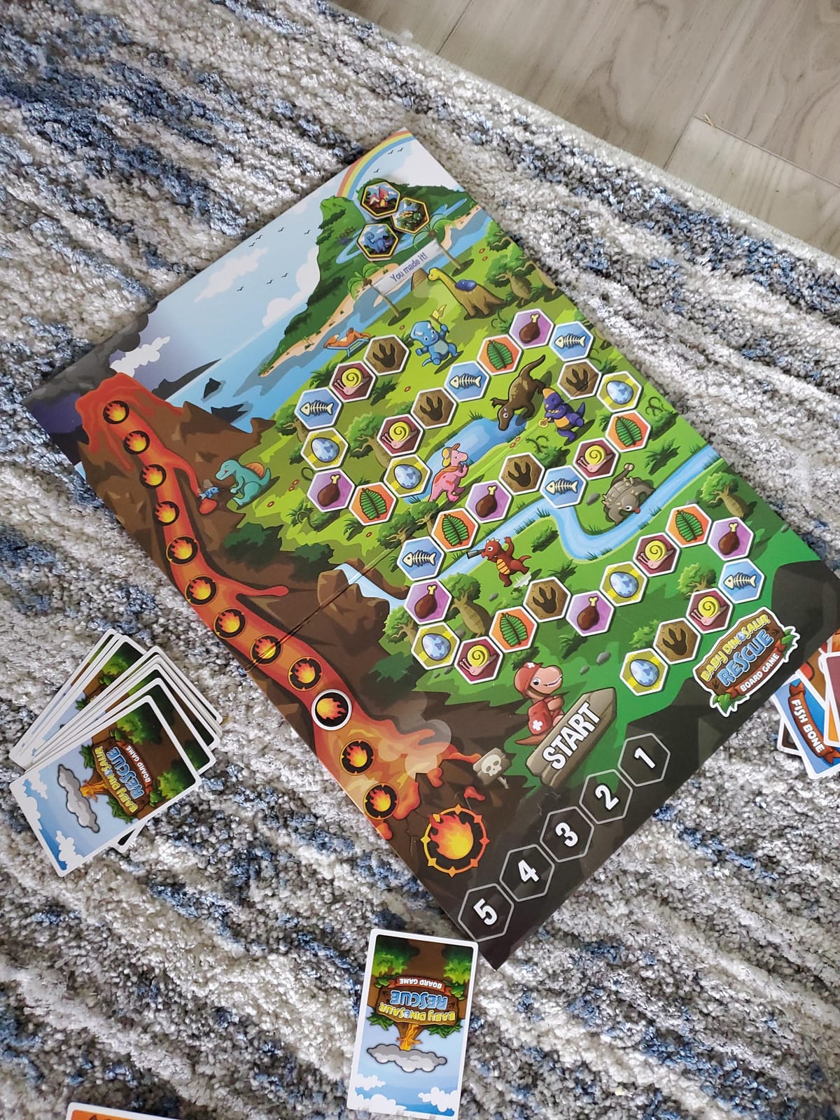 Baby Dinosaur Rescue Cooperative Board Game for Kids Ages 4+, Family Fun customer photo 1