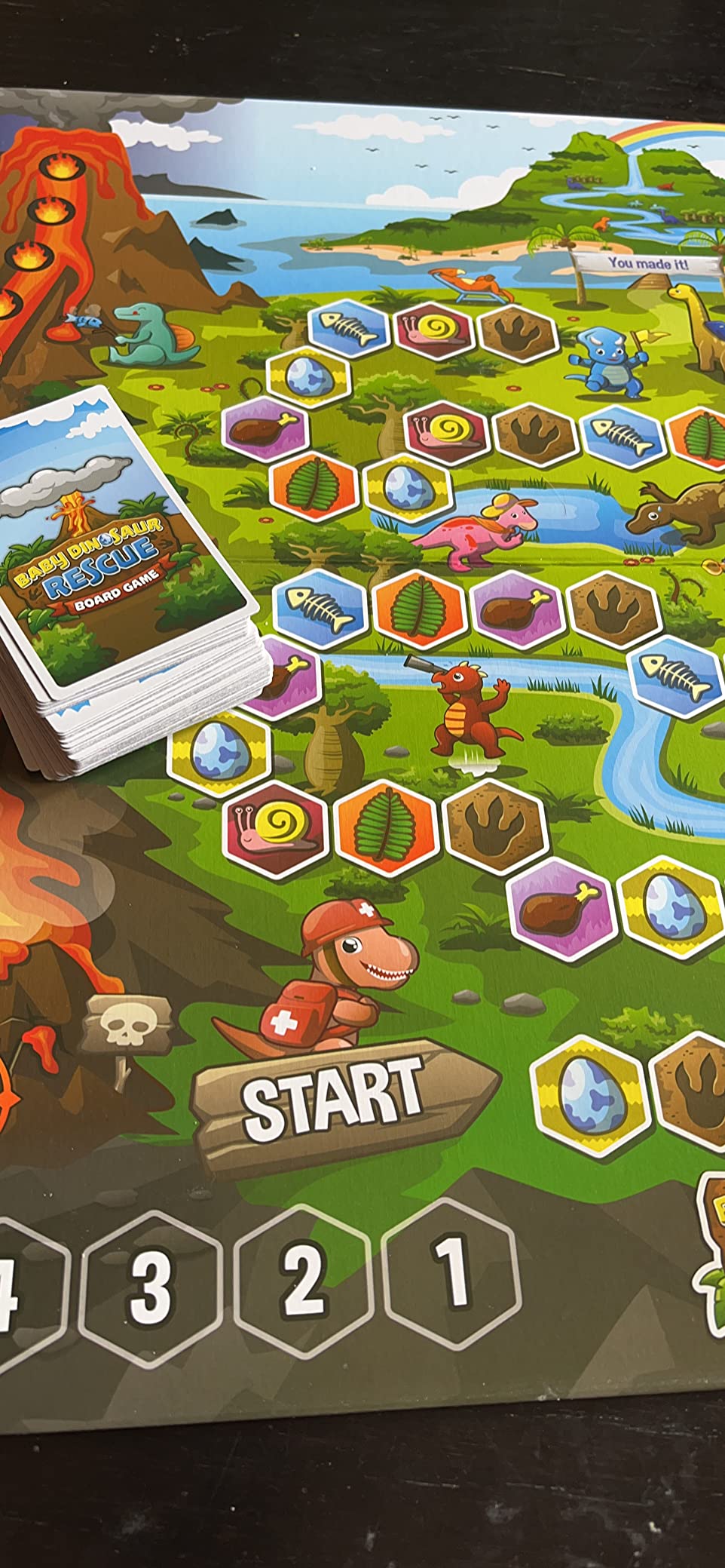 Baby Dinosaur Rescue Cooperative Board Game for Kids Ages 4+, Family Fun customer photo 2