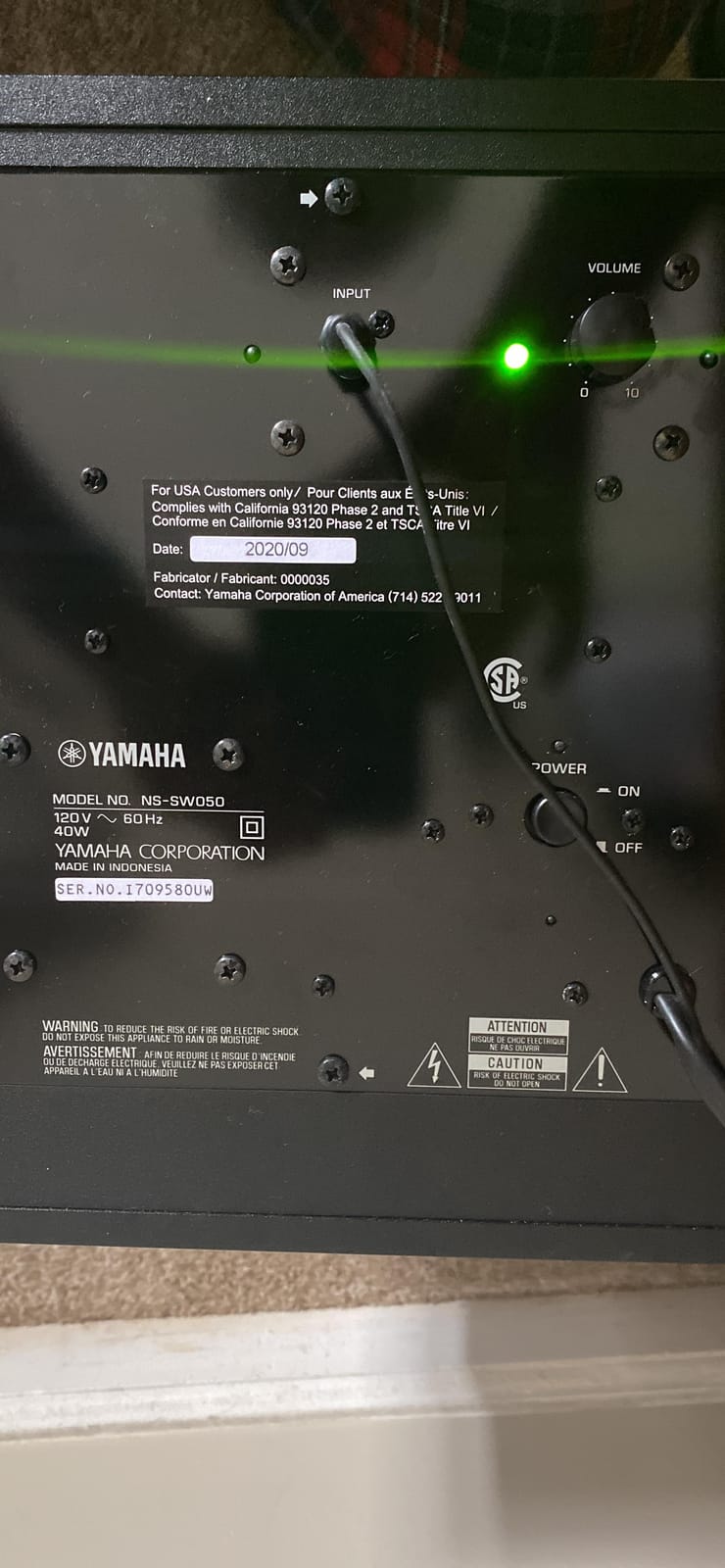 Yamaha Audio YHT-4950U 4K Ultra HD 5.1-Channel Home Theater System with Bluetooth, black customer photo 2