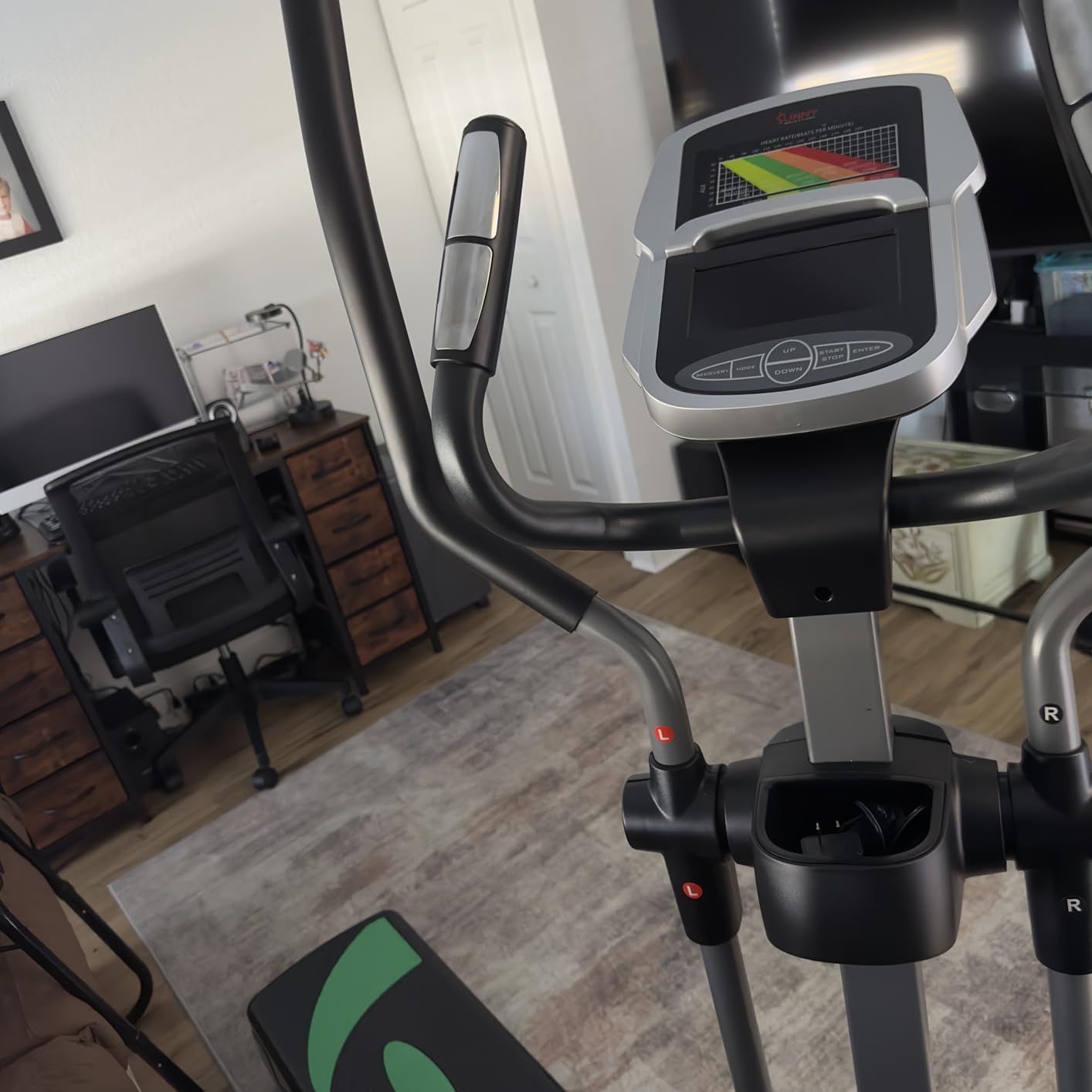 Sunny Health & Fitness Heavy Duty Elliptical Machine with Full Body Workout customer photo 1
