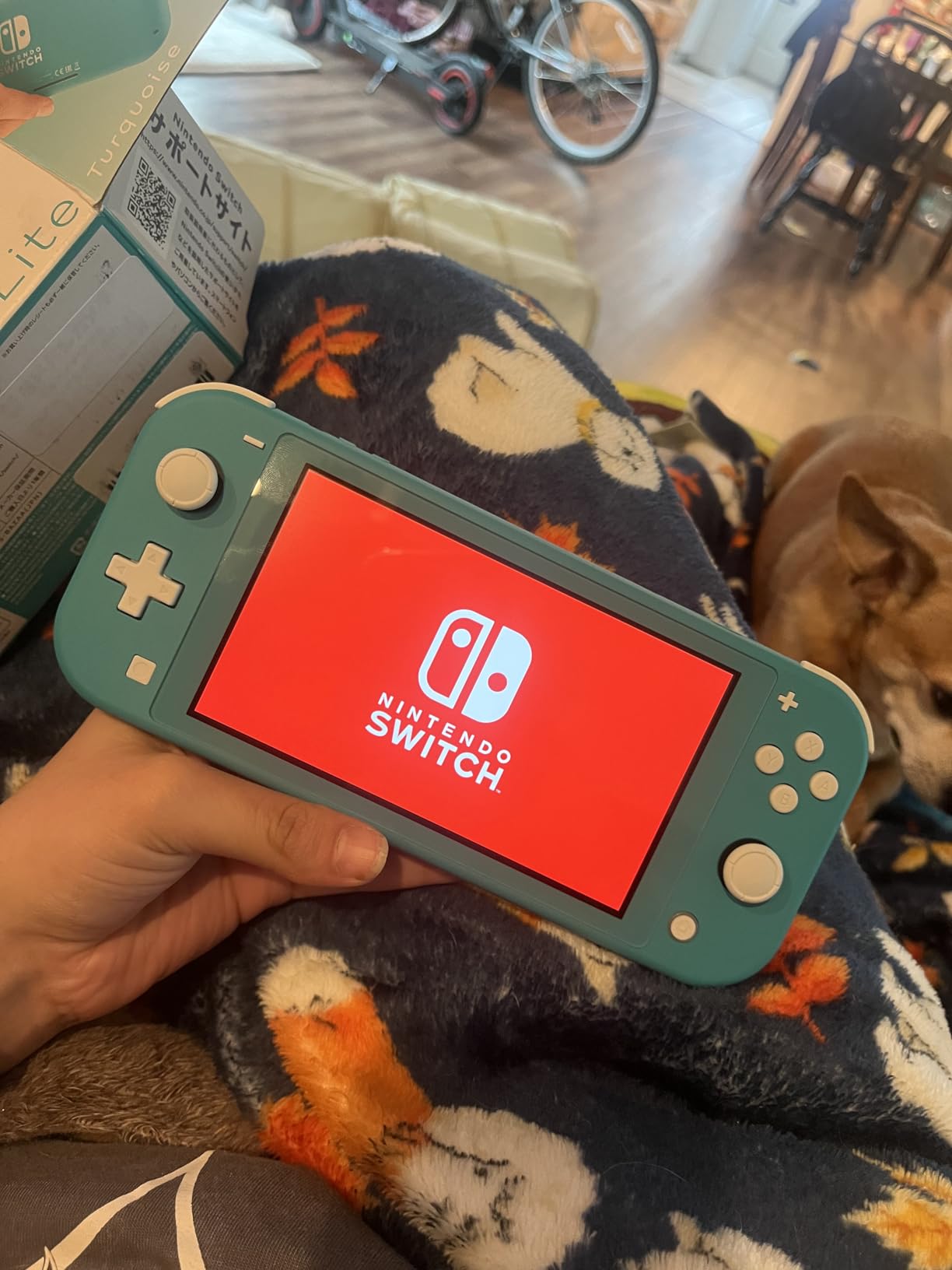 Nintendo Switch Lite - Turquoise customer photo 2