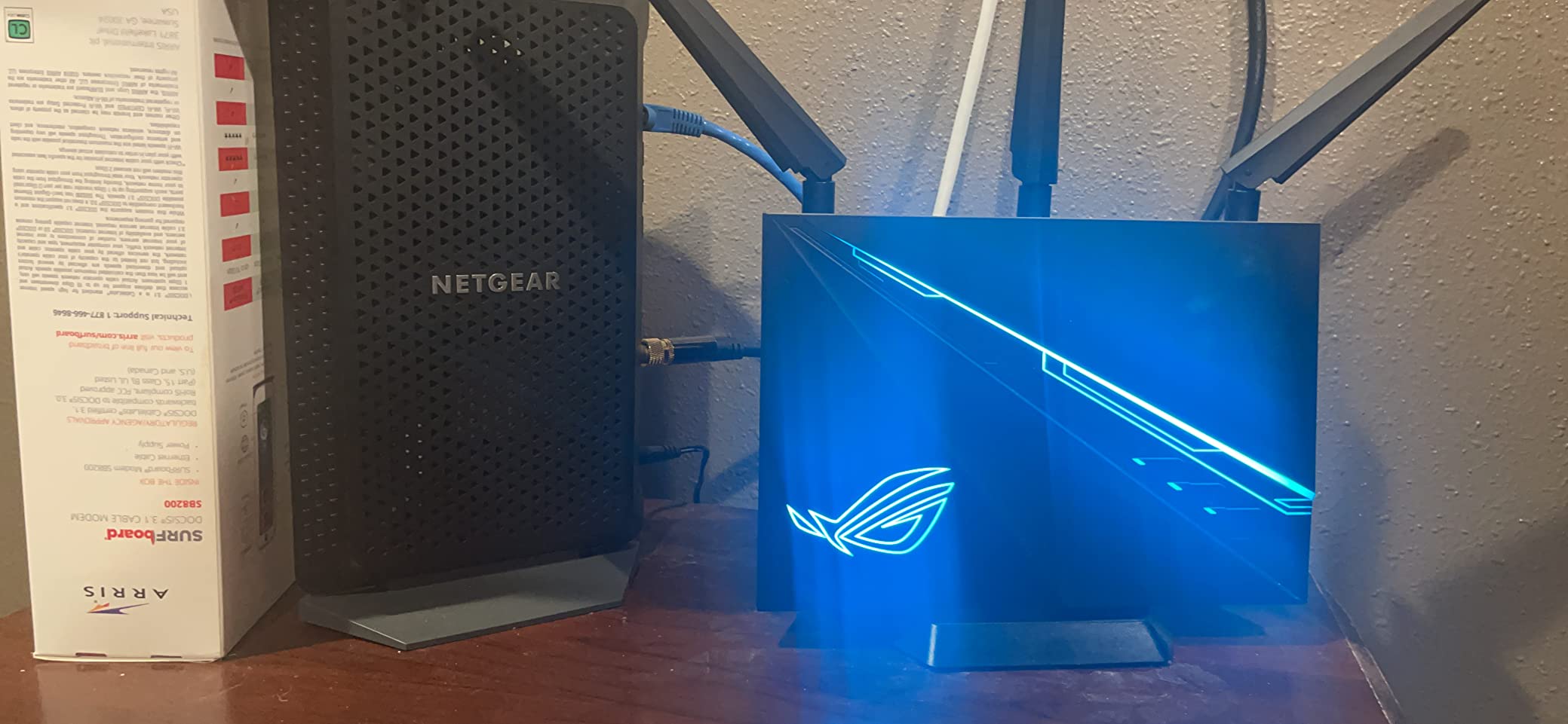 ASUS ROG Rapture WiFi Gaming Router (GT-AC2900) - Dual Band Gigabit Wireless Internet Router, NVIDIA GeForce Now, Aura RGB, Gaming & Streaming, AiMesh Compatible, Lifetime Internet Security customer photo 1