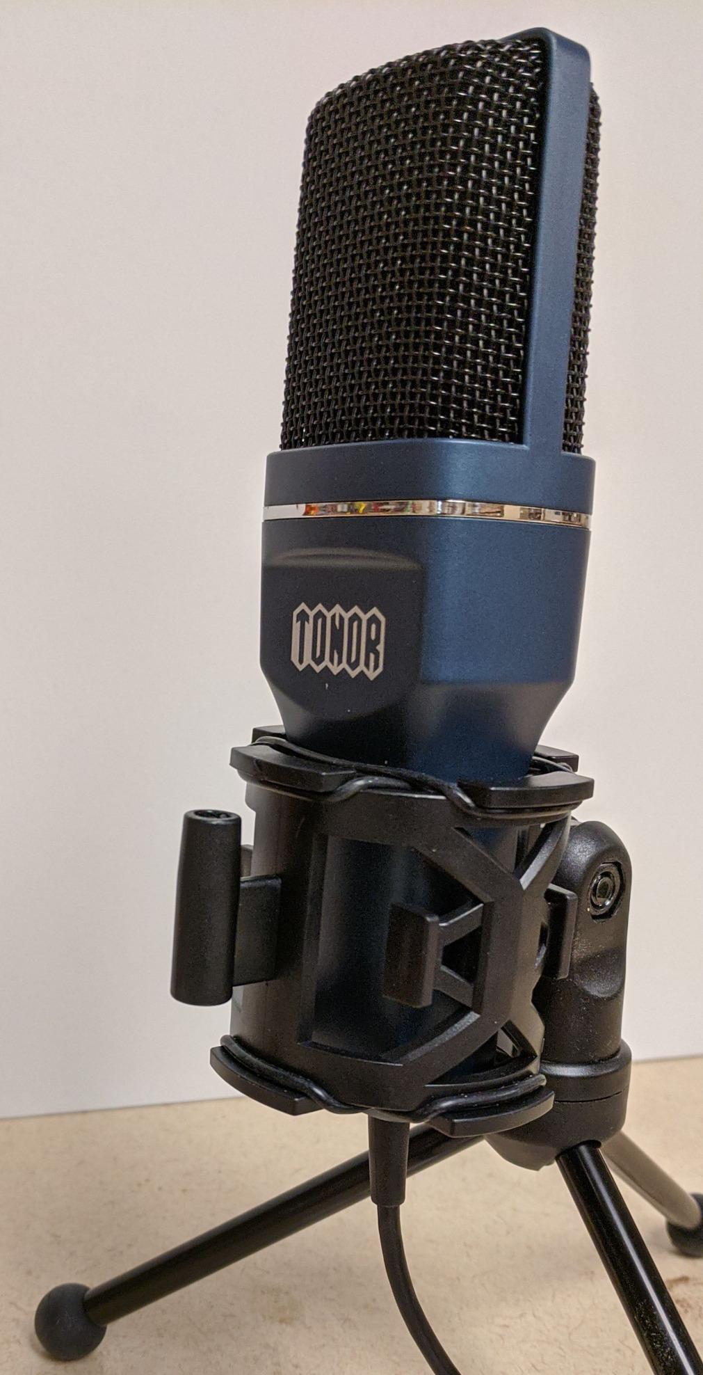 TONOR TC-777 Podcast Microphone, USB Computer Microphone, Cardioid Condenser PC Mic with Tripod Stand and Pop Filter for Podcasting, Streaming, Vocal Recording, Compatible with PC & Laptop, PS4/5 customer photo 1